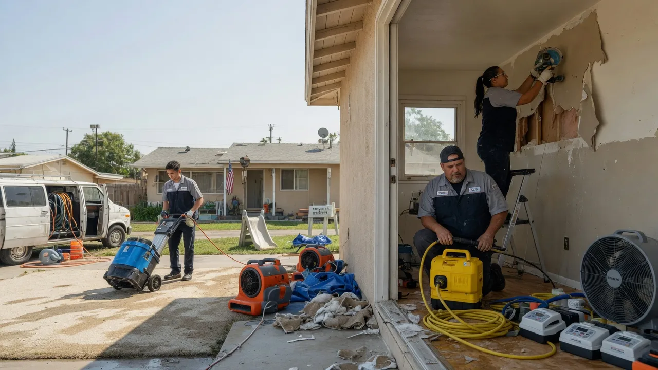 Water Damage Restoration in Fletcher, OK near me